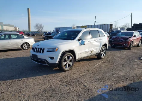2016 Jeep Grand Cherokee Limited z USA, uszkodzony, nr VIN 1C4RJFBG2GC498826